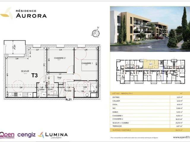 Appartement en Vente à Cosnes et Romain