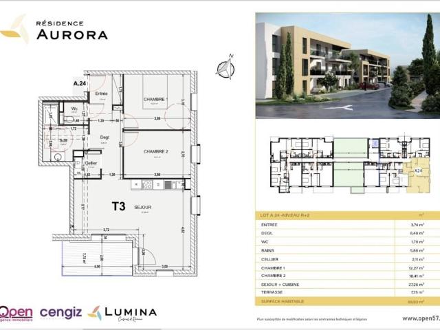 Appartement en Vente à Cosnes et Romain
