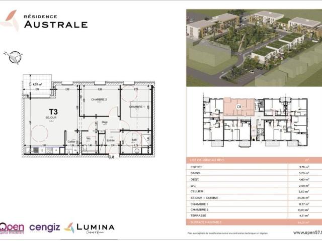 Appartement en Vente à Cosnes et Romain