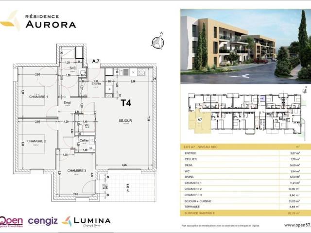 Appartement en Vente à Cosnes et Romain