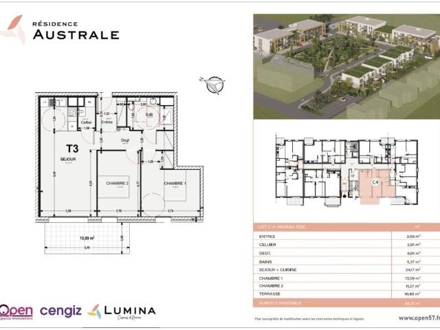 Appartement en Vente à Cosnes et Romain
