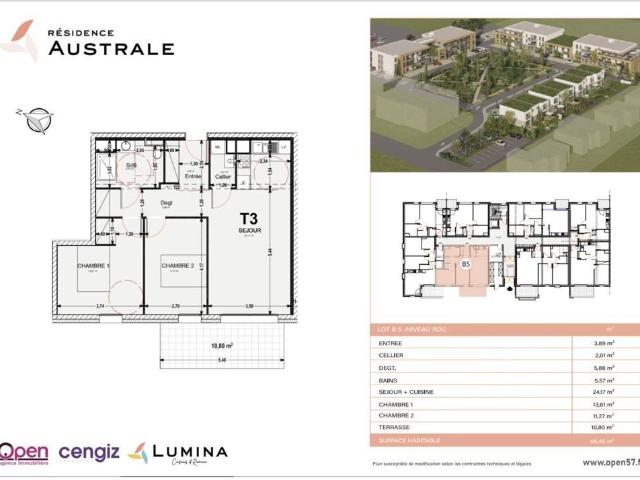 Appartement en Vente à Cosnes et Romain