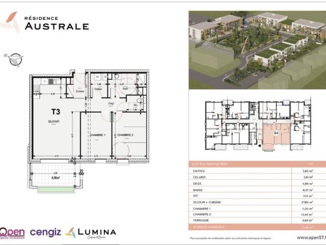 Appartement en Vente à Cosnes et Romain