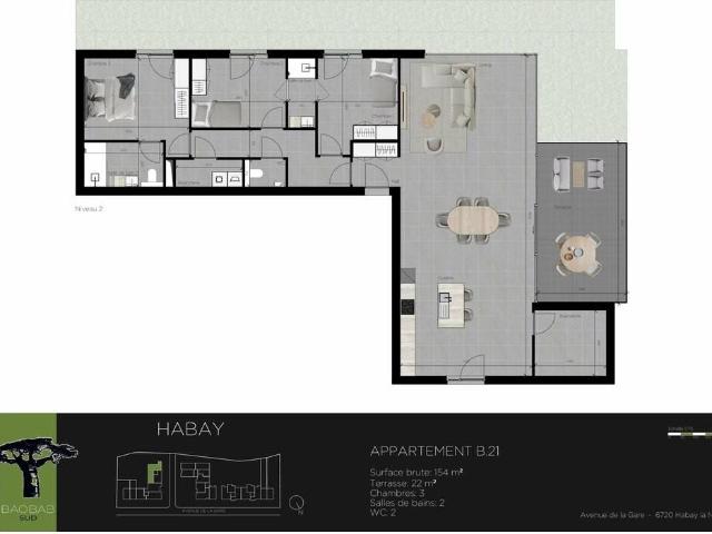 Appartement en Vente à Habay