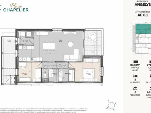 Appartement en Vente à Herve