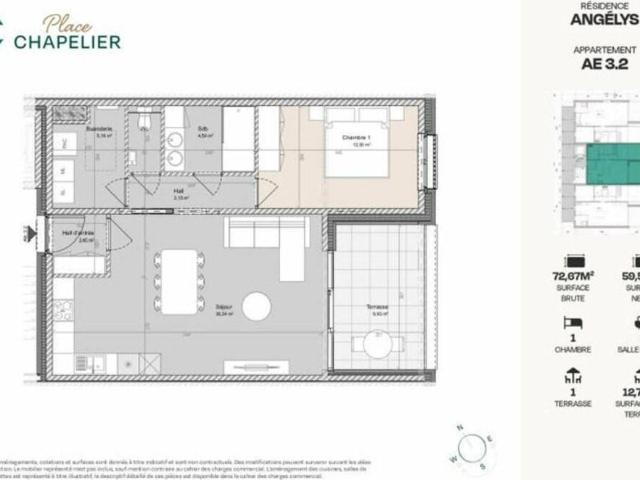 Appartement en Vente à Herve