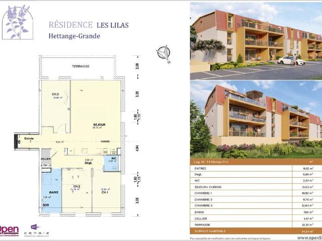 Appartement en Vente à Hettange Grande