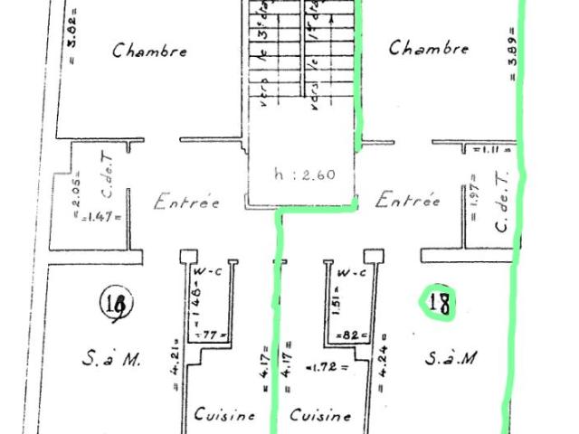 Appartement en vente à Paris 20e Arrondissement, Île de France, 345840€
