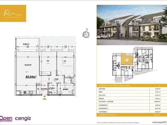 Appartement en Vente à Rettel
