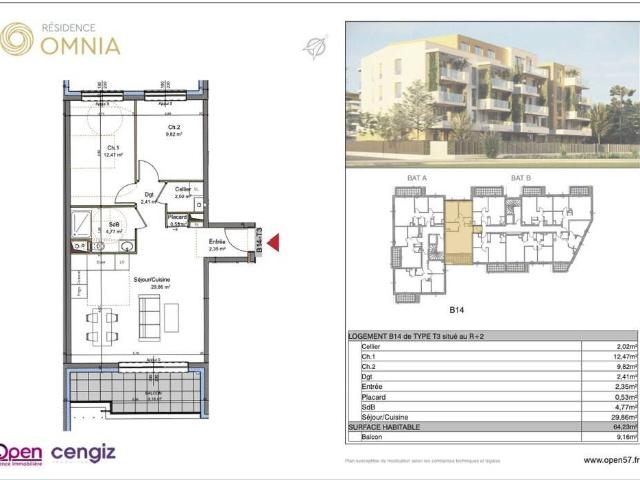 Appartement en Vente à Thionville