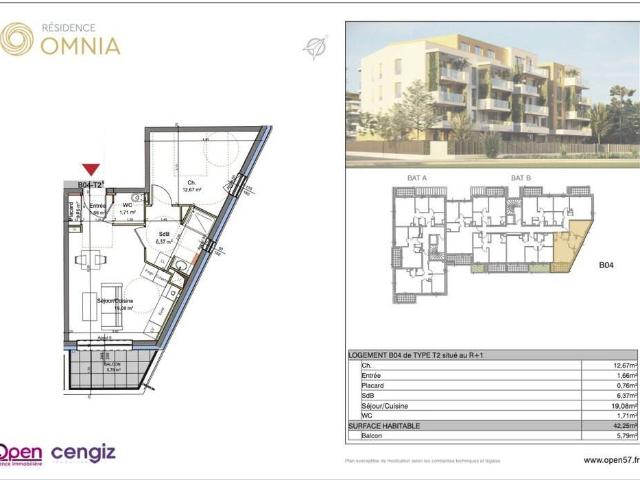 Appartement en Vente à Thionville