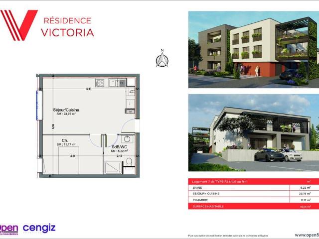 Appartement en Vente à Thionville