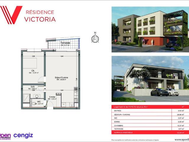 Appartement en Vente à Thionville