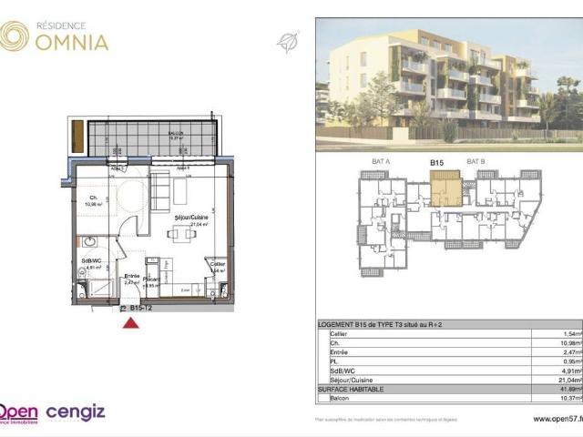 Appartement en Vente à Thionville