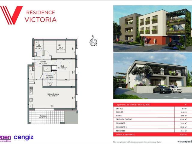 Appartement en Vente à Thionville