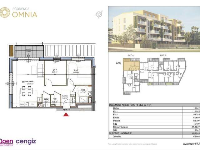 Appartement en Vente à Thionville