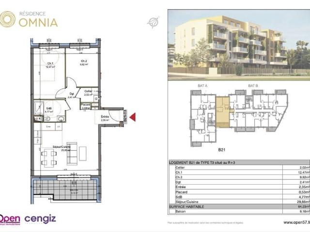 Appartement en Vente à Thionville