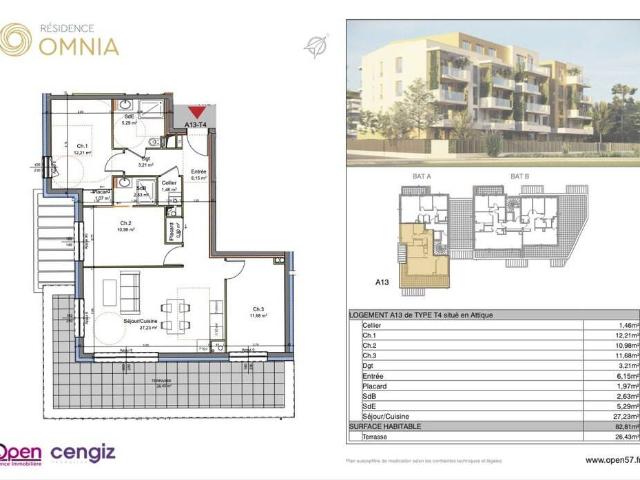 Appartement en Vente à Thionville