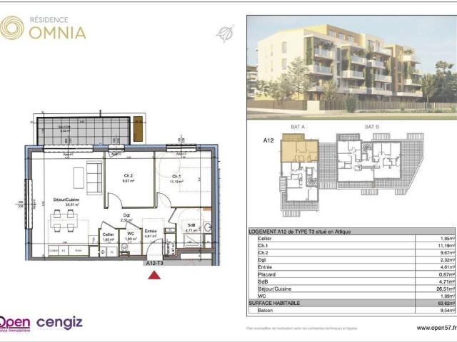 Appartement en Vente à Thionville