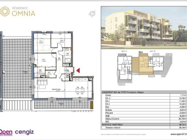 Appartement en Vente à Thionville