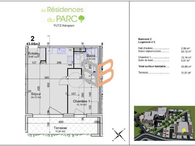 Appartement en Vente à Yutz