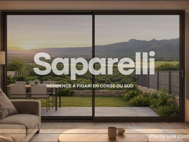 Appartement en VEFA coeur de village de Figari 43,57 m2 2