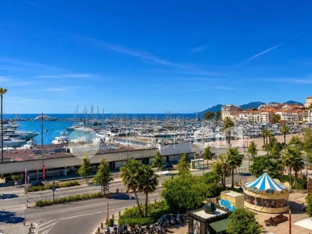 Appartement en dernier étage avec vue mer