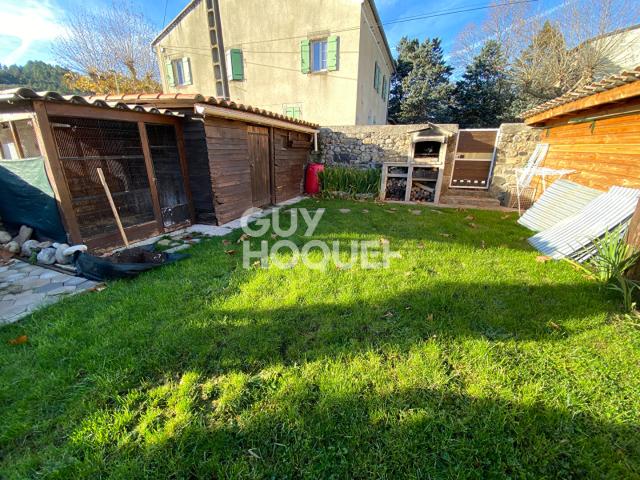 Appartement en duplex, 3 chambres et jardin clos