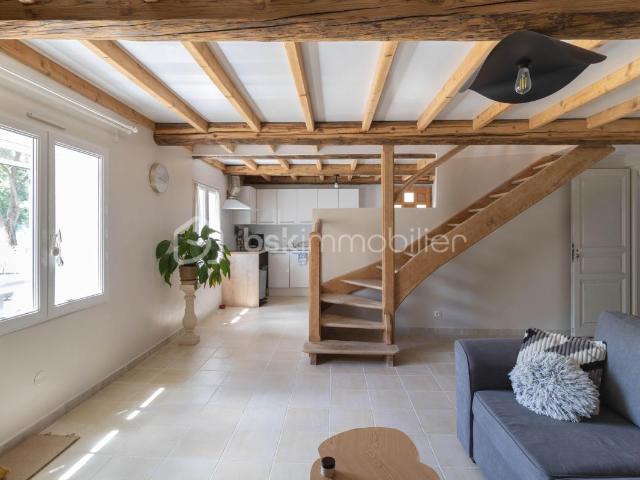 Appartement en duplex avec jardin