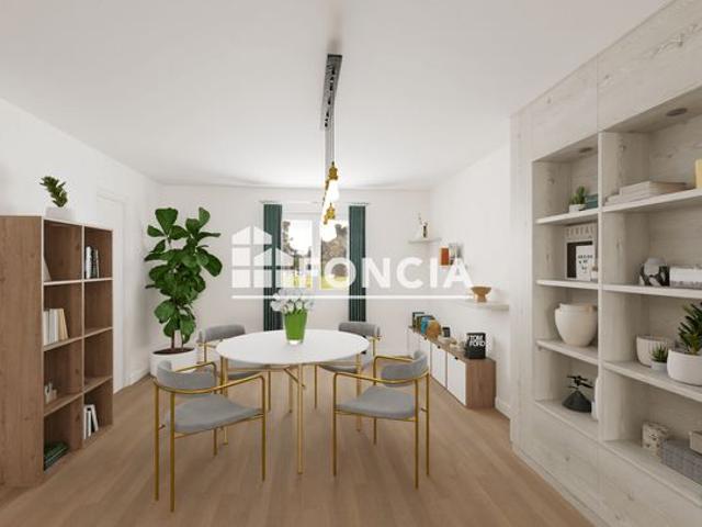 Appartement en Duplex avec jardin Privatif, cave, garage et parking