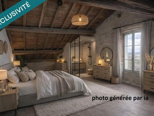 Appartement en duplex dans une petite copropriété avec parking