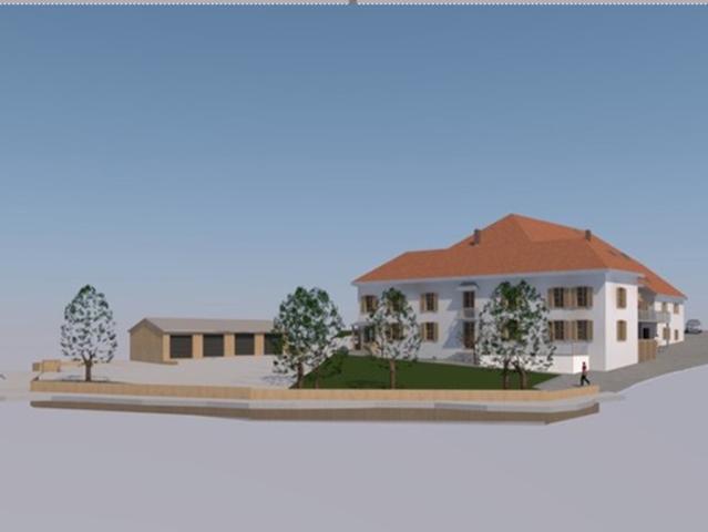Appartement en duplex vendu brut à Fuans