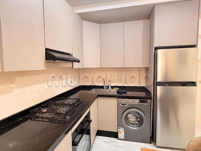 Appartement en location à Guéliz. Surface totale 80 m². Meublé