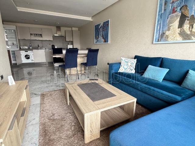 Appartement en location à Palmier. Surface totale 80 m². Meublé