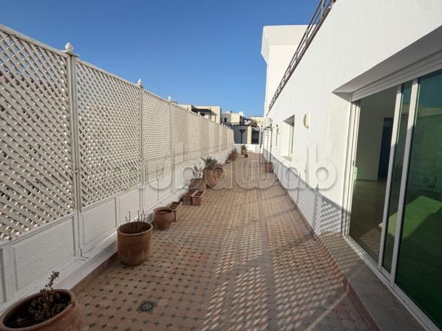 Appartement en location avec terrasse haut agdal