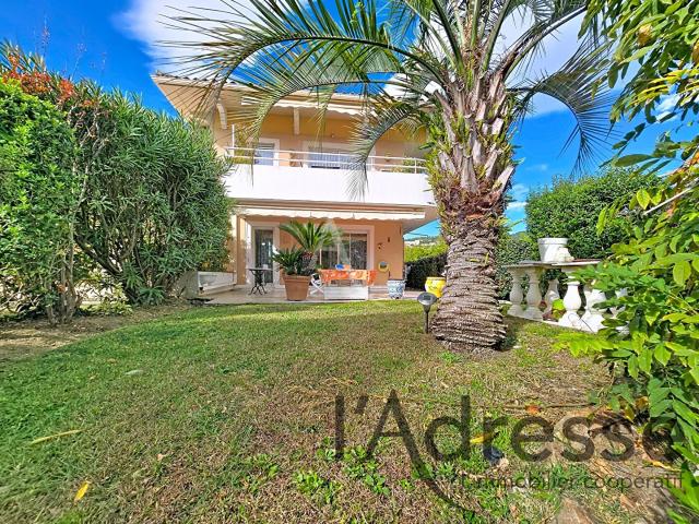 Appartement en Rdj 4 pièces 98m2 avec jardin, garage et pisc. 98m² Mandelieu la Napoule