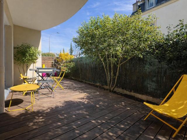 APPARTEMENT EN RDJ 88 M2 ASNIERES SUR SEINE