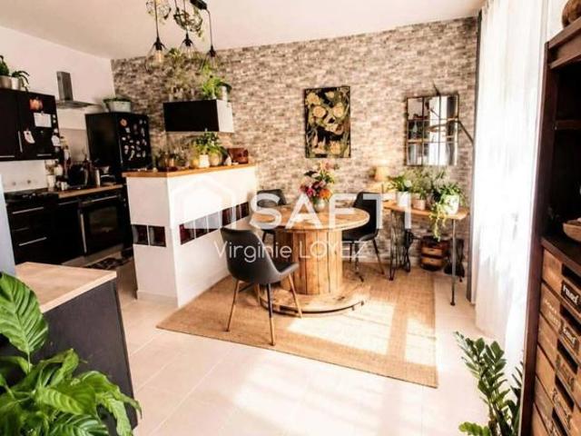 Appartement en rez de chaussé de 52 m2 avec garage