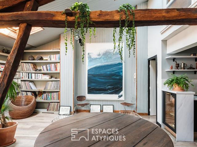 Appartement esprit loft dans le coeur historique 119m² La Rochelle
