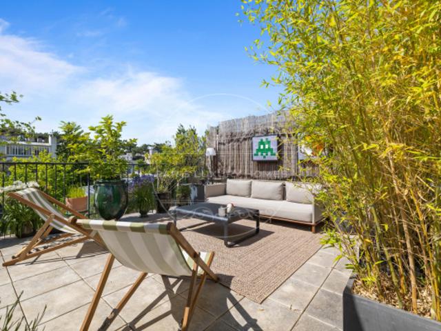 Appartement esprit maison avec terrasse à Boulogne Billancou