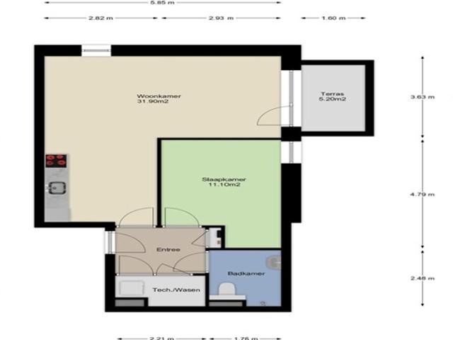 Appartement Ericastraat in Eindhoven