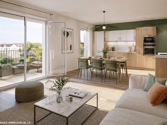 Appartement Evreux 4 pièces Clos Saint Louis