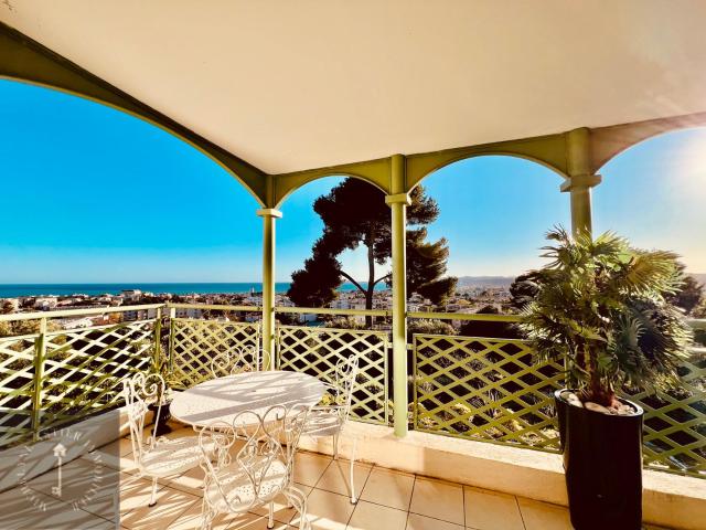APPARTEMENT EXCEPTION 4P CORNICHE D'AGRIMONT VUE MER IMPRENABLE