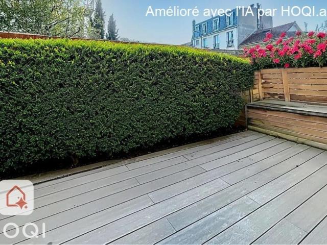 Appartement exposé SUD et EST avec grande terrasse