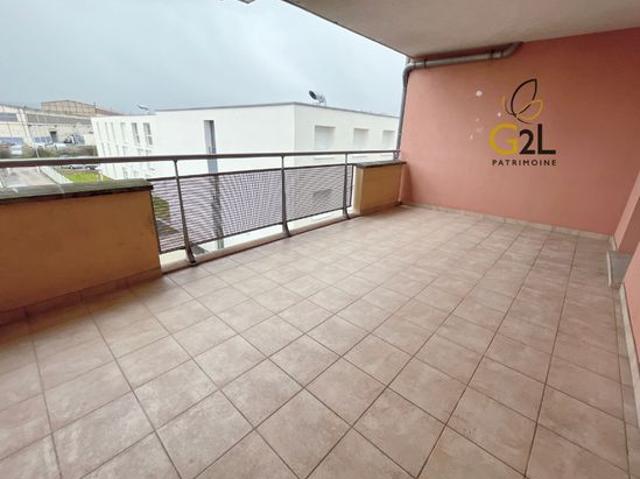 Appartement F3 avec terrasse et garage MAIZIERES LES METZ