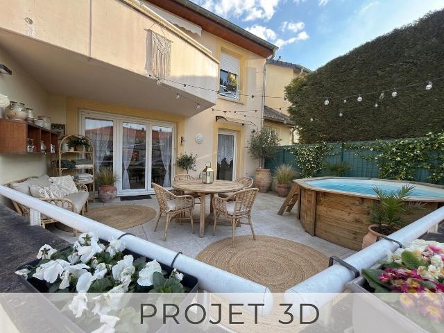 Appartement F3 avec terrasse