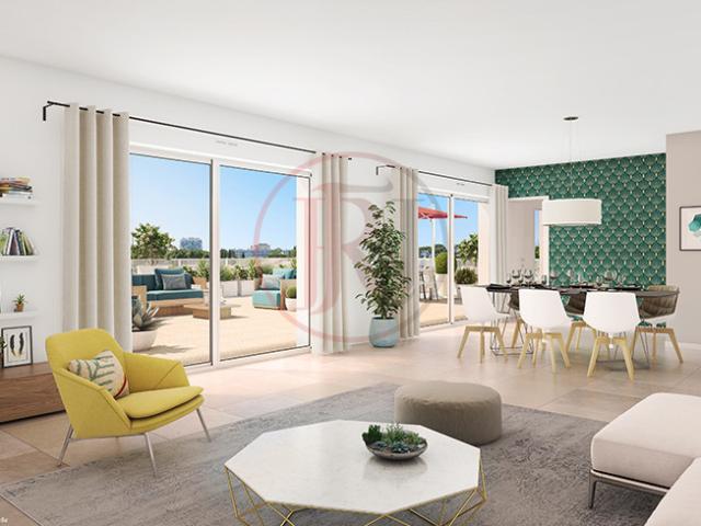 Appartement F3 en R+4