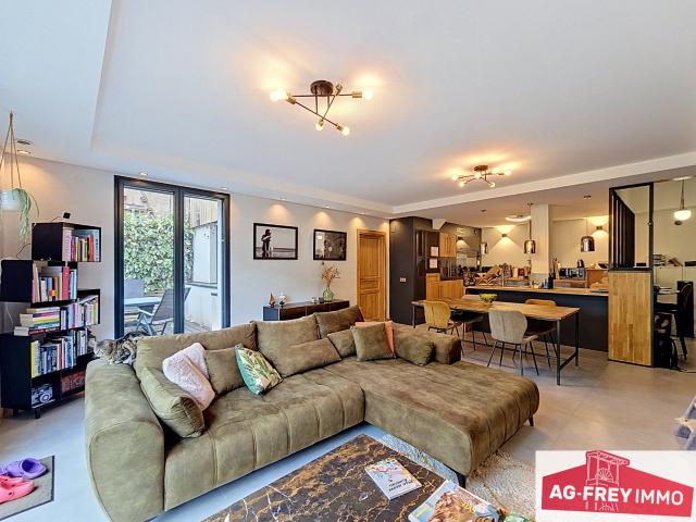 Appartement F3 en rez de jardin