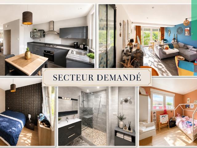 Appartement F3 lumineux avec balcon à Hayange