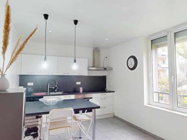 Appartement F3 meublé de 66.7 m2 au RDC ? Vue Jardin